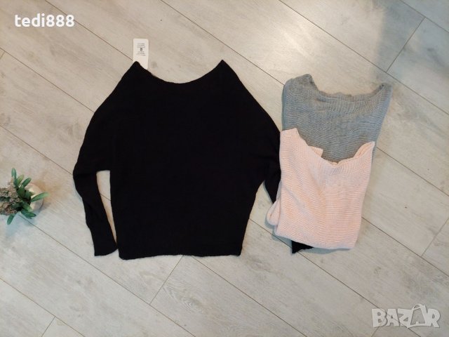 нови три цвята пуловери, снимка 1 - Блузи с дълъг ръкав и пуловери - 43148715