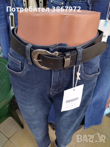 Дамски Дънки свободен модел, снимка 4 - Дънки - 52430289