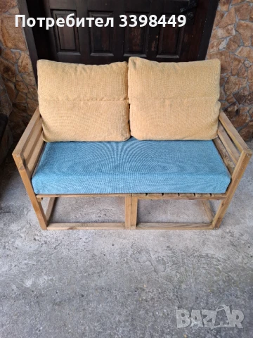 Дървена пейка , снимка 3 - Градински мебели, декорация  - 50573154