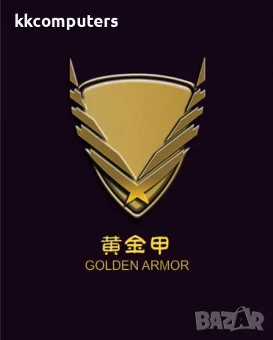 Стъклен screen protector Golden Armor Privacy за iPhone 15 PRO 6.1 / Черен / Баркод : 2402584, снимка 2 - Фолия, протектори - 48221689