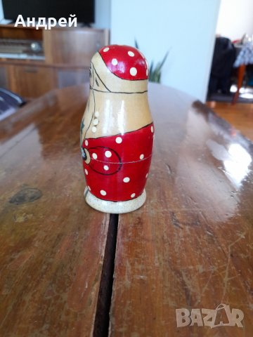 Стара матрьошка,ДядоМраз,Дядо Коледа, снимка 2 - Други ценни предмети - 36971976