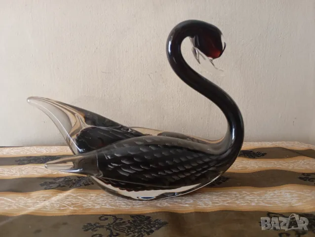 Статуетка мурано-лебед