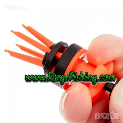 Щипка за пелети - силиконови рингове Bait Bander A-45 Rico Marina, снимка 3 - Такъми - 37311399