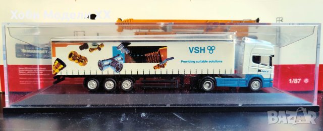 Модел Scania 1/87 WSI дисплей кейс, снимка 2 - Колекции - 43557291