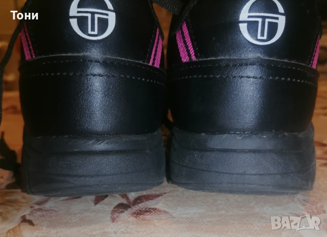 SERGIO TACCHINI Оригинал Нови Кожени Дамски Маратонки 39, снимка 9 - Маратонки - 50496065