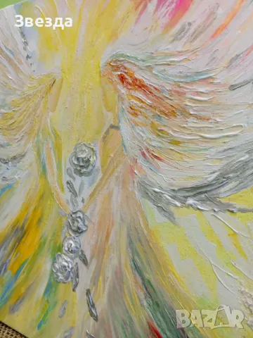 Картина  "Сияние и нежност", снимка 3 - Декорация за дома - 50308063