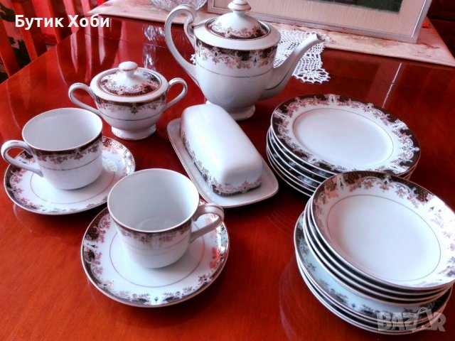 Антикварен сервиз за чай, Япония, снимка 1 - Антикварни и старинни предмети - 37123414