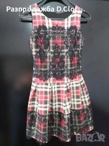 Рокля с дантелаS размер, снимка 4 - Рокли - 27938040