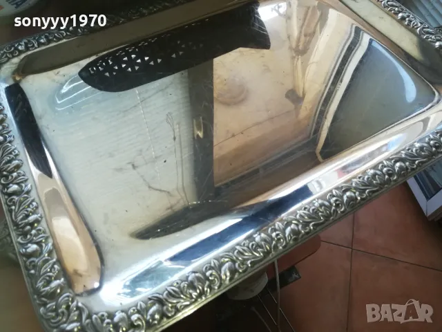 ПОДНОС ОТ ФРАНЦИЯ 3110241023, снимка 13 - Антикварни и старинни предмети - 47783847