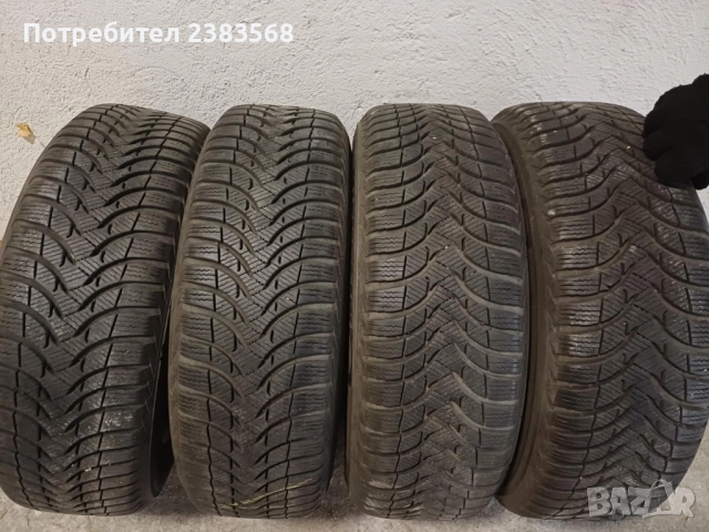 Продавам 4бр алуминиеви джанти със зимни гуми, снимка 3 - Гуми и джанти - 51960545