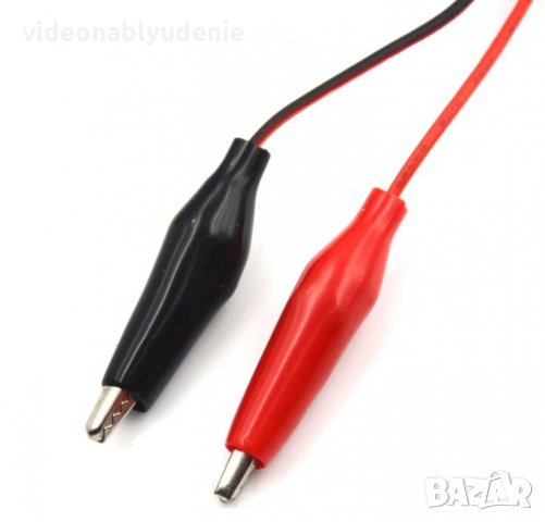 Двойни Крокодилски Щипки към USB Женски Вход 50см  5V 3-5A Ток в Автомобила Директно от Акумулатора, снимка 4 - Комплекти за видеонаблюдение - 33078888