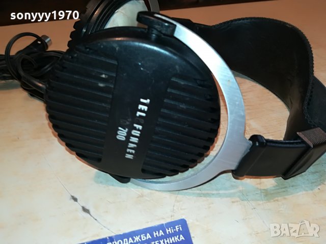 telefunken th700 headphones-germany 1907211103, снимка 3 - Слушалки и портативни колонки - 33562078