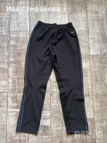 Ново черно дамско класическо 100% оригинал спортно долнище Adidas дишаща  материя Адидас, снимка 6 - Спортни екипи - 51709012