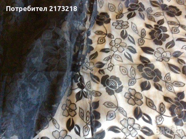 фин плат - черен, снимка 2 - Платове и дамаски - 53040480