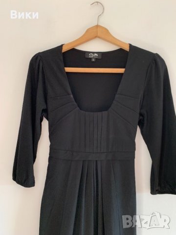 Черна рокля, снимка 2 - Рокли - 26438683