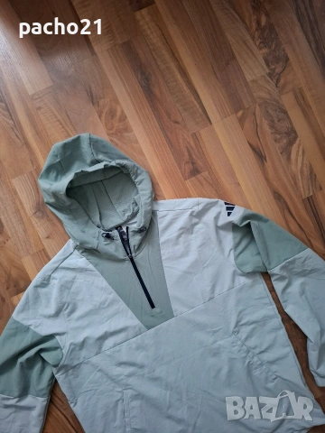 Adidas-Анорак, снимка 4 - Спортни дрехи, екипи - 53385021