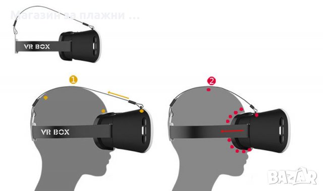 Очила за 3D виртуална реалност VR Box 3.0 с джойстик, снимка 6 - Други игри и конзоли - 28440457