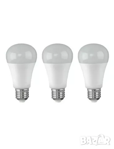 Комплект за умно осветление Livarno Lux с 3 крушки E27, управление чрез приложение Smart Home, снимка 2 - Лед осветление - 50201149