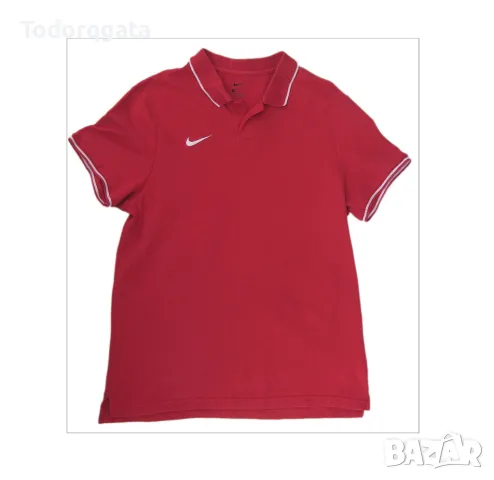 Nike Червена Поло Блуза Polo Shirt L-XL Casual Отлично Състояние ЦСКА Армейци, снимка 2 - Тениски - 48254617