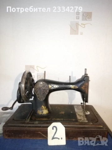 Стари шевни машини, ръчни различни модели от различни години. , снимка 9 - Антикварни и старинни предмети - 52080649