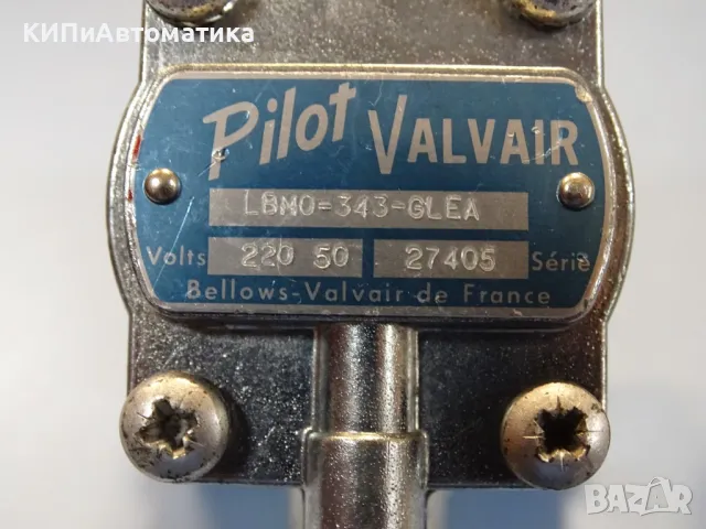 магнет вентил Bellows Valvair Parker B-33-A/LBMO-343-GLEA pilot valve solenoid 220V, снимка 4 - Резервни части за машини - 49727050