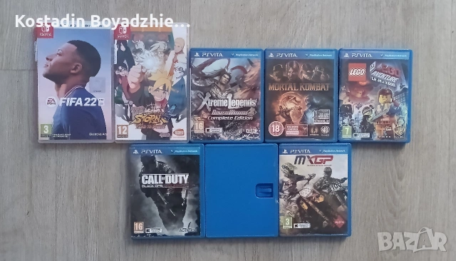 PS Vita-Nintendo Switch игри