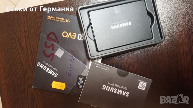 Solid State Drive (SSD) Samsung 870 EVO, 2.5", SATA,кабел STA2530, снимка 1 - Външни хард дискове - 43286527