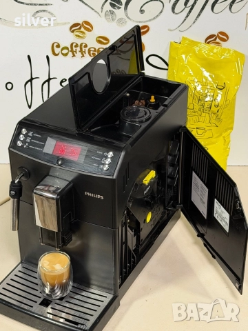 Кафемашина кафе автомат Philips с гаранция, снимка 4 - Кафемашини - 52313694