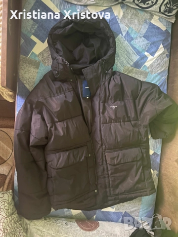 Мъжки зимни якета, почти като нови. Носени 1сезон. Топли и леки. Цвят черен., снимка 4 - Якета - 52968746