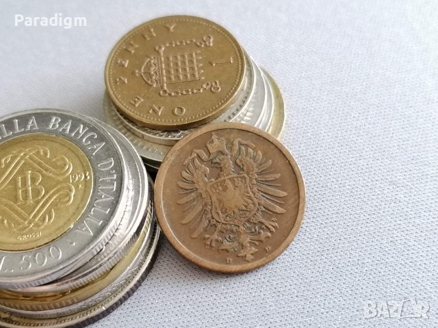 Райх монета - Германия - 2 пфенига | 1876г.; серия D, снимка 2 - Нумизматика и бонистика - 36619118