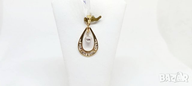 Нова Златна висулка-1,14гр/14кр, снимка 2 - Колиета, медальони, синджири - 38061077