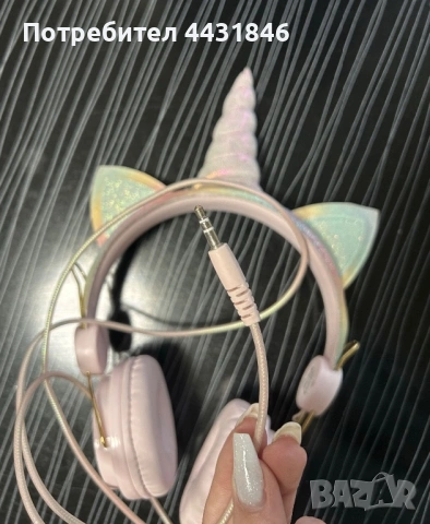 Слушалки с еднорог, снимка 3 - Слушалки, hands-free - 53582981