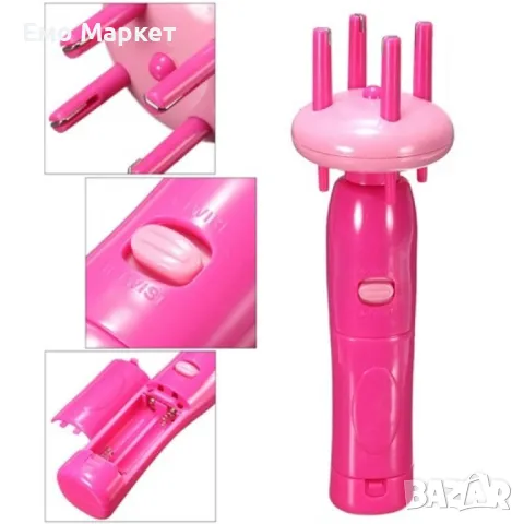 Автоматичен уред за плитки - Viproo Braid X-press Electric, снимка 2 - Аксесоари за коса - 48841180