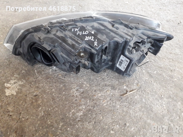 десен фар VW Polo 6 desen far VW Polo 6, снимка 3 - Части - 52258584