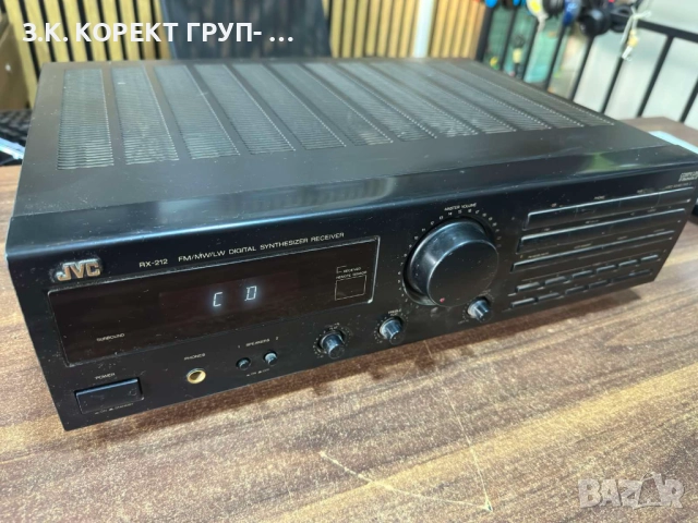 Усилвател JVC RX-212BK, снимка 2 - Ресийвъри, усилватели, смесителни пултове - 52503286