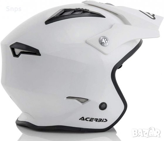 Каска за мотор Acerbis , XS (53/54), бяла, снимка 4 - Аксесоари и консумативи - 37724265