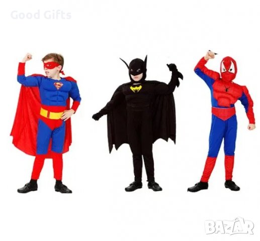 Детски маскировъчен костюм Батман, снимка 4 - Други - 38130435