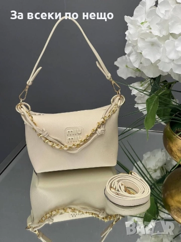 Miu Miu Дамска Чанта Миу Миу - Налични Различни Цветове Код E847, снимка 5 - Чанти - 51586938