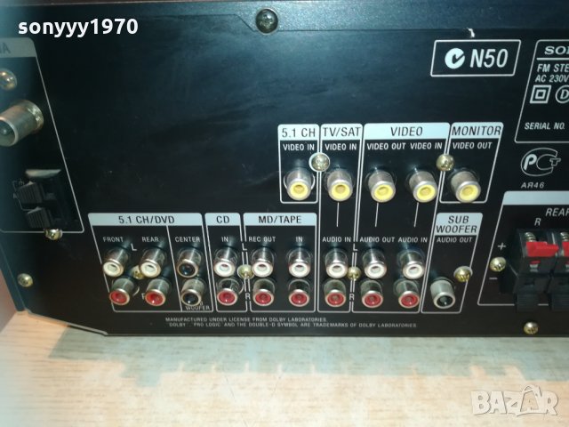 sony str-de345 receiver-внос swiss, снимка 12 - Ресийвъри, усилватели, смесителни пултове - 32262947