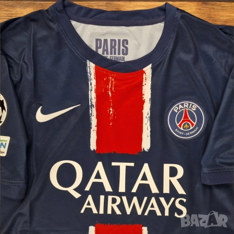 Psg ucl home kit 2024/25, снимка 2 - Футбол - 52671868