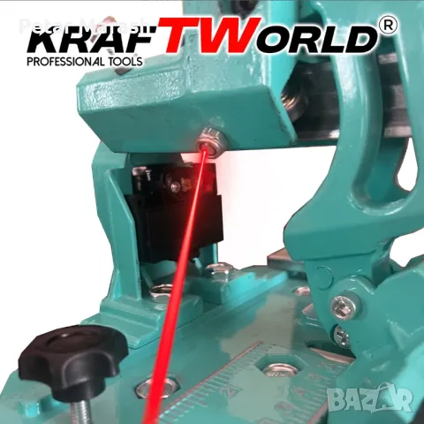 Вакуумна вендуза KraftWorld Ø200мм и Машина за Рязане на Плочки с Лазерен Водач 1200мм, снимка 4 - Измервателни инструменти - 50367105