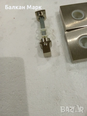 комплект розетки със заключване за врата на баня (WC) – Connex, 55x55 мм, снимка 2 - Други - 53524994