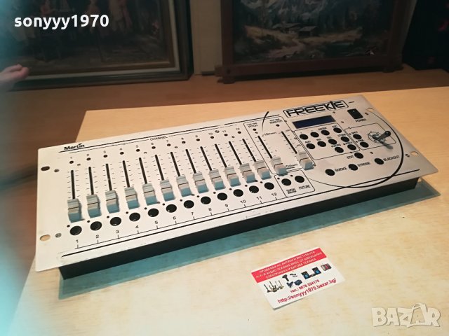 martin professional freekie controller-germany 1104211035, снимка 4 - Ресийвъри, усилватели, смесителни пултове - 32504109