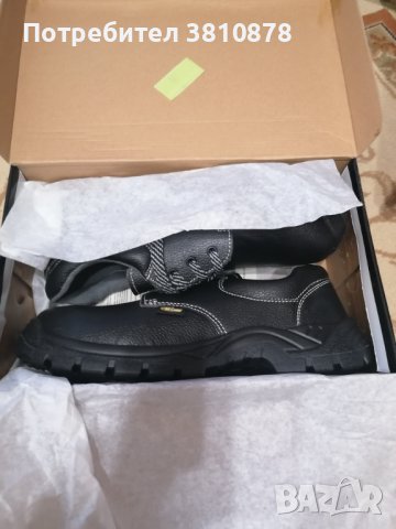 Работни обувки с метално бомбе, снимка 3 - Ежедневни обувки - 43505622