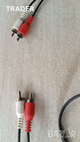 Аудио видео кабел чинчове, 2RCA, HQ, високо качество, 1.2 метра, снимка 3 - Други - 45776155