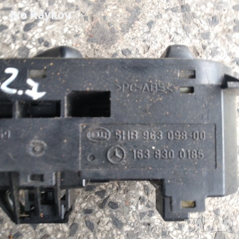 Блок управление климатик Mercedes ML W163, A1638300185, снимка 4 - Части - 43661740