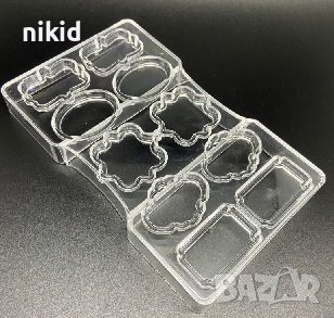 10 вида рамка рамки пластмасова форма Поликарбонатна отливка калъп Шоколад, снимка 2 - Форми - 39398082