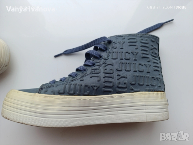 Juicy Couture black label кецове, снимка 6 - Кецове - 53384060
