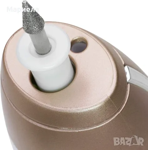 Електрически комплект за маникюр и педикюр с 6 приставки, снимка 8 - Електрически пили за пети - 49314193