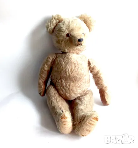 ГОЛЯМО ВИНТИДЖ  АНГЛИЙСКО ПЛУШЕНО МЕЧЕ СЪС ЗВУК, снимка 1